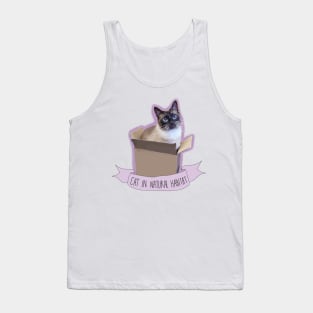 Cat in a box Tank Top